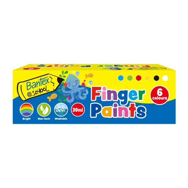 finger paint kit 6 pack Eagle Office National