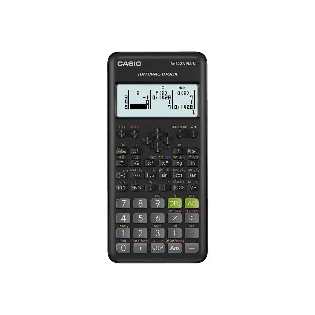 fx82za plus ii scientific calculators - black