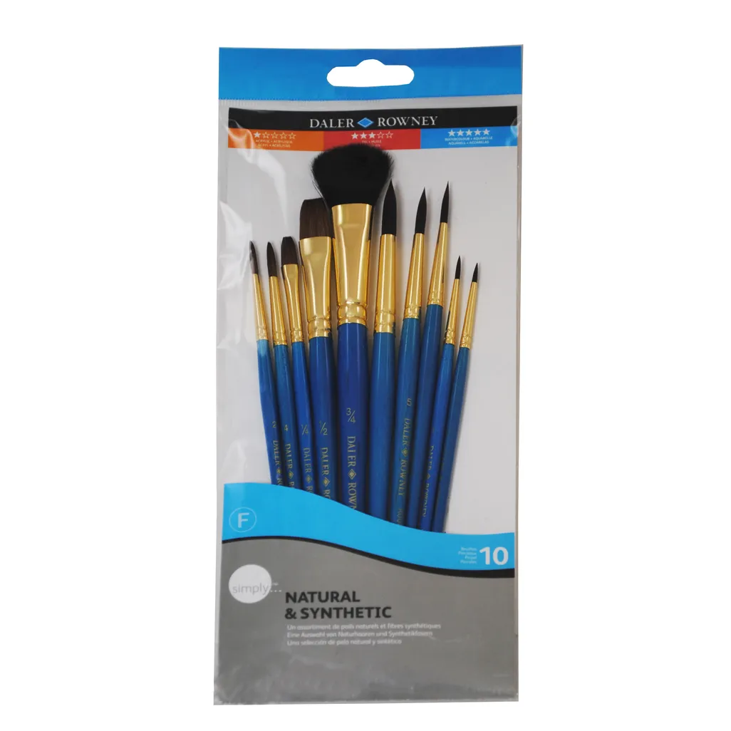 brush sets - standard brushes - 10 pack