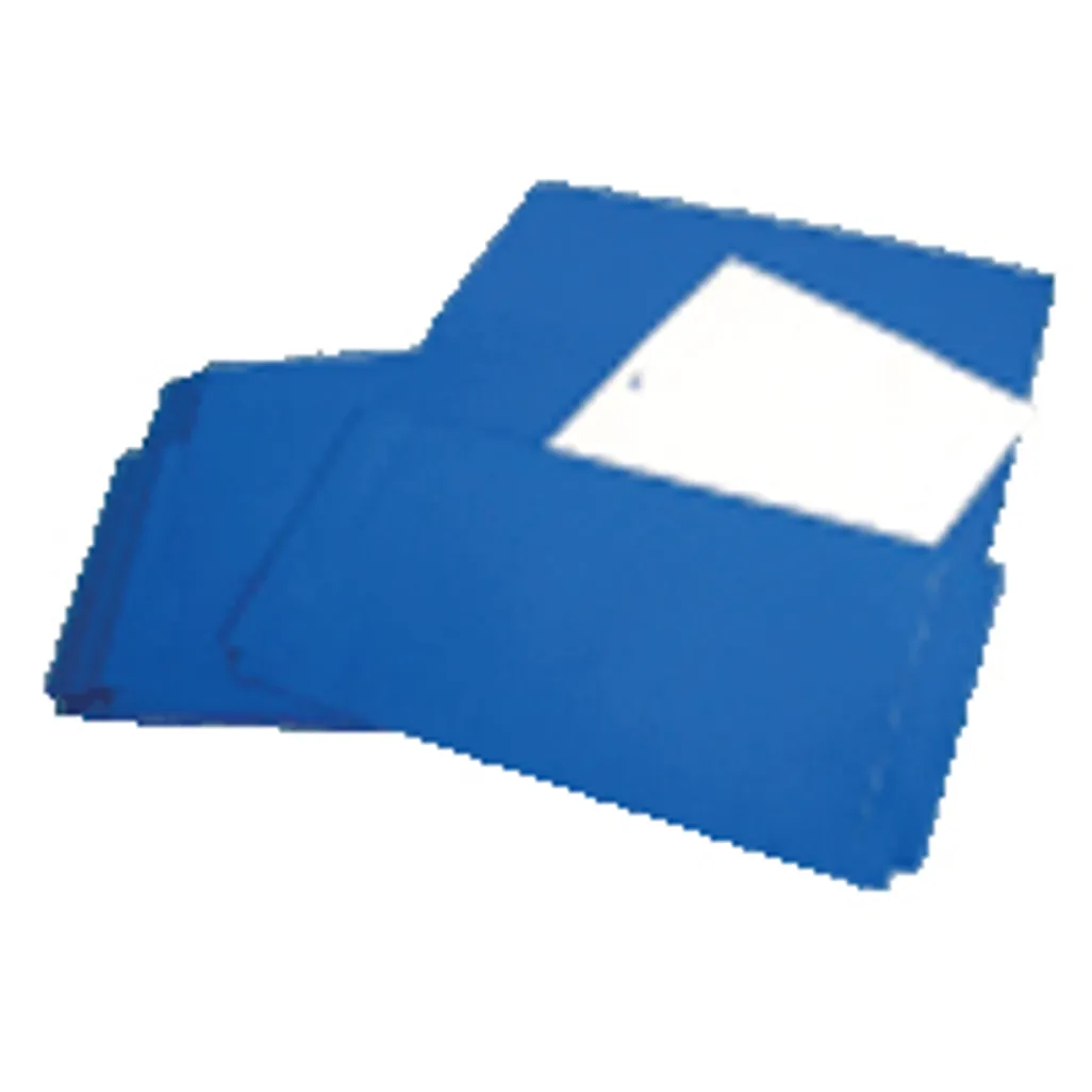document wallets with gussets - a4 - blue - 10 pack