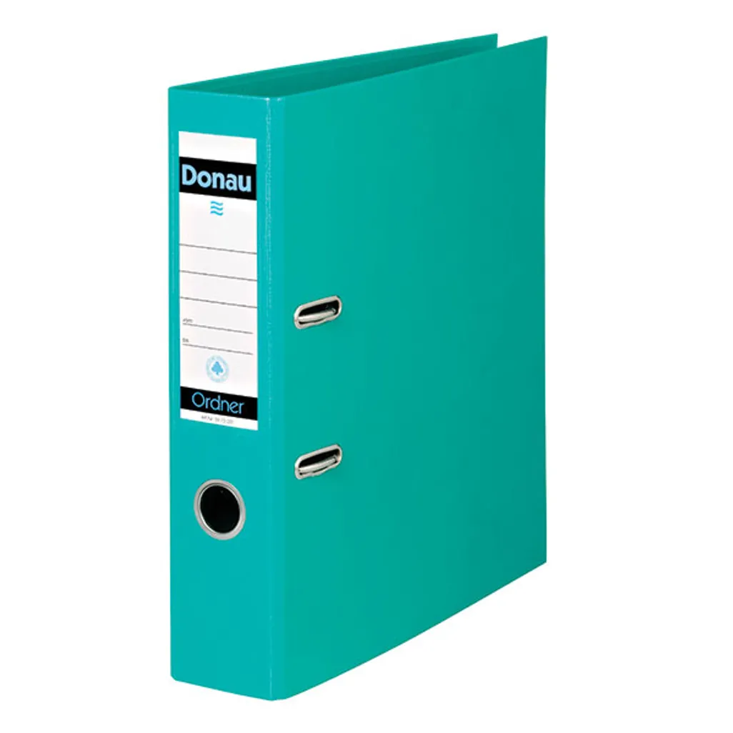 a4 polypropylene lever arch files - 75mm - turquoise