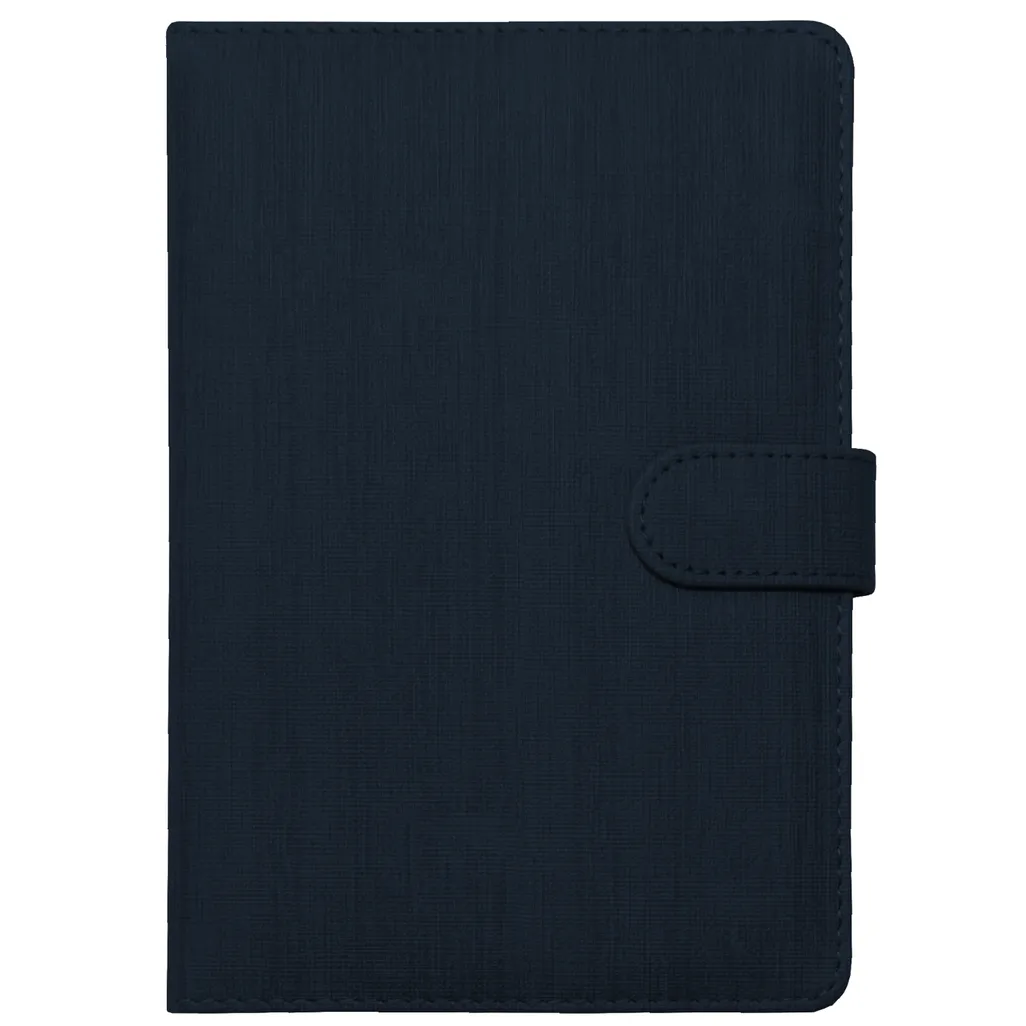 a5 linen notebooks/journals - 192 page - blue