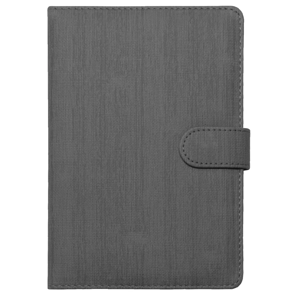 a5 linen notebooks/journals - 192 page - grey