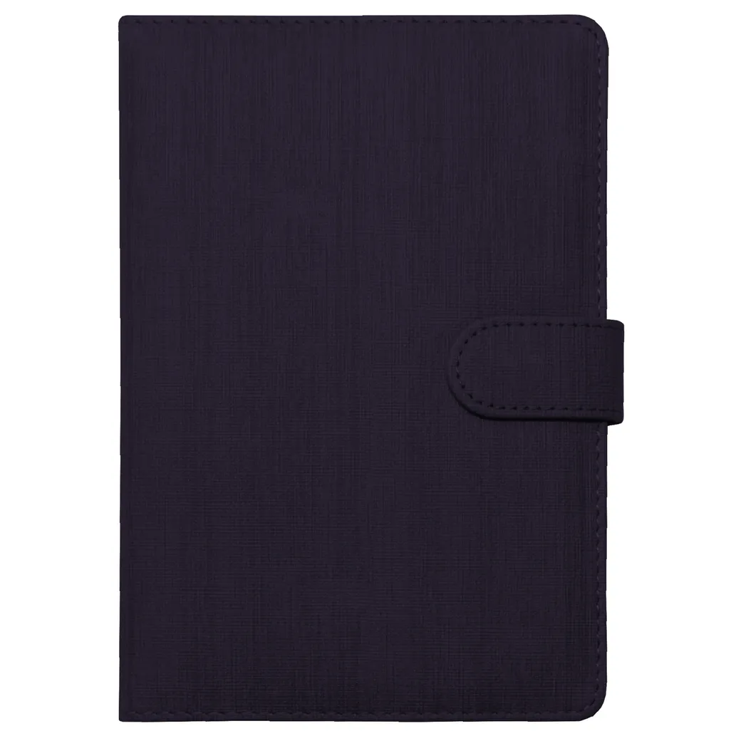 a5 linen notebooks/journals - 192 page - purple