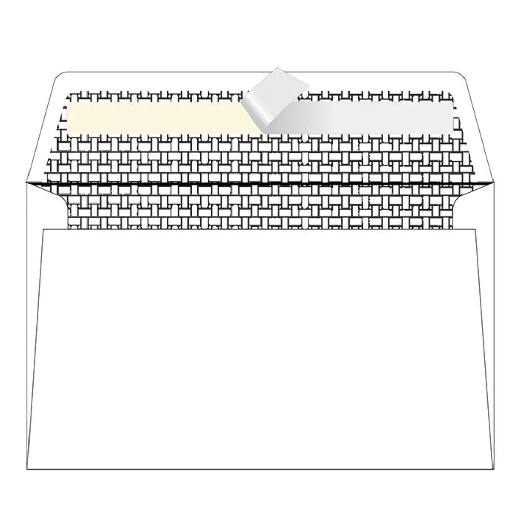 c6 envelopes 114 x 162mm - peel-&-seal - white - 25 pack