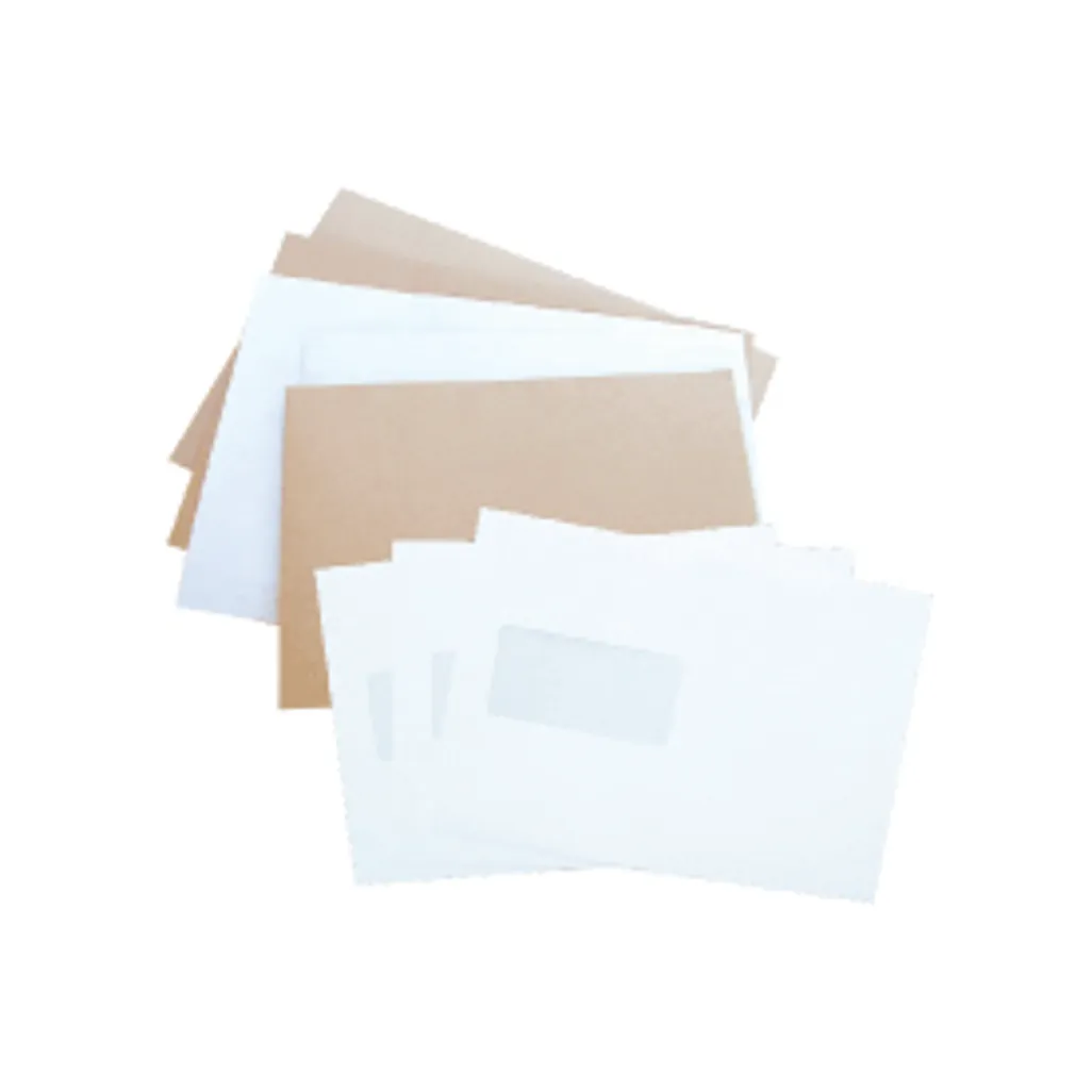 c5 envelopes 229 x 162mm - peel-&-seal - window - white - 500 pack