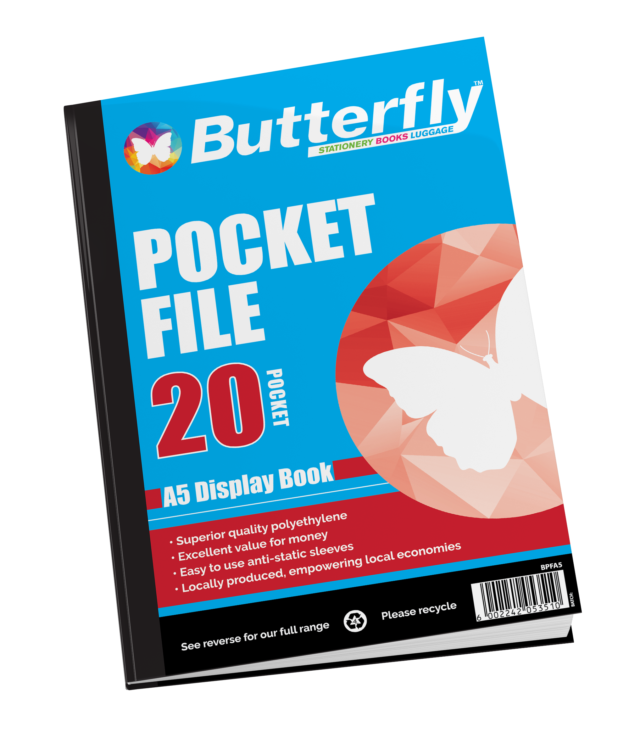 display books a5 20 pocket Tempo Office National