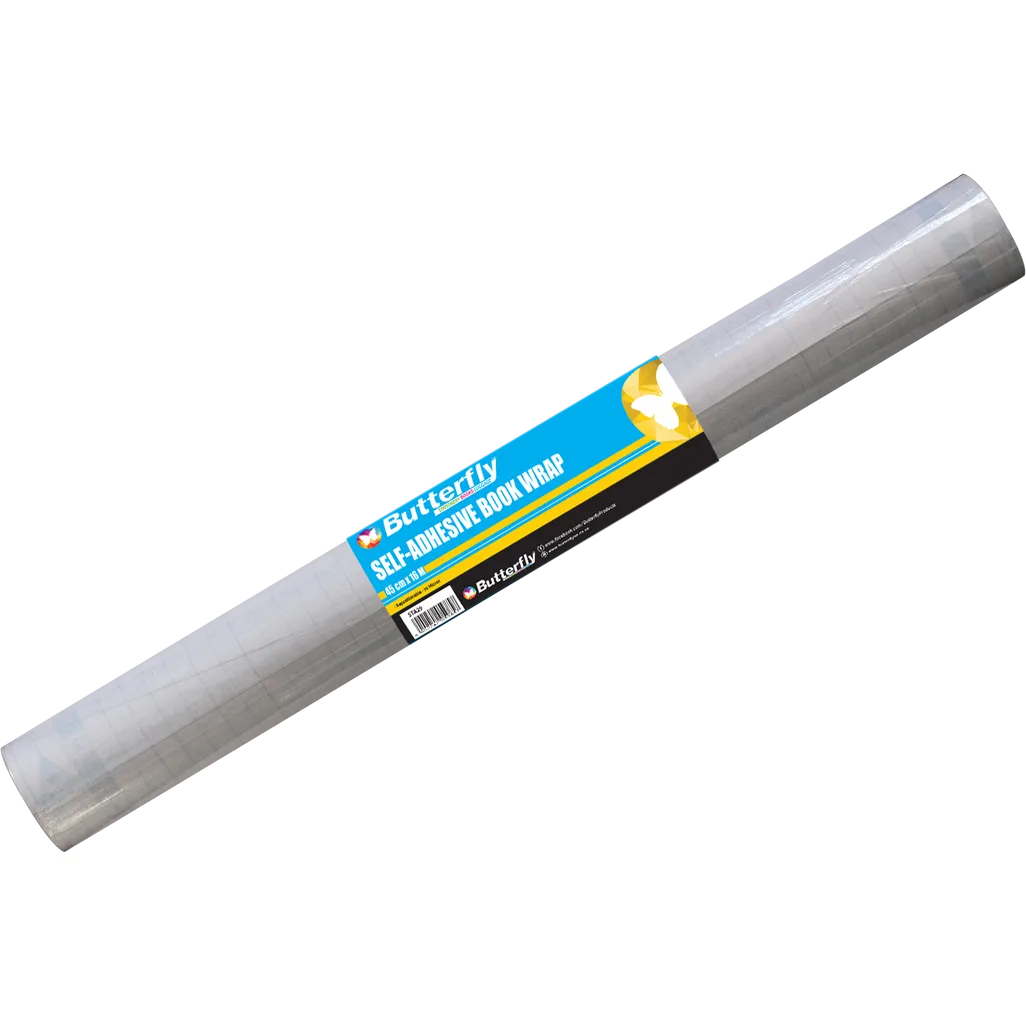 self adhesive rolls - 450mm x 16m - clear