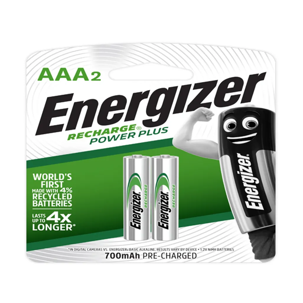 rechargeable batteries & chargers - rechargeable aaa - 2 pack