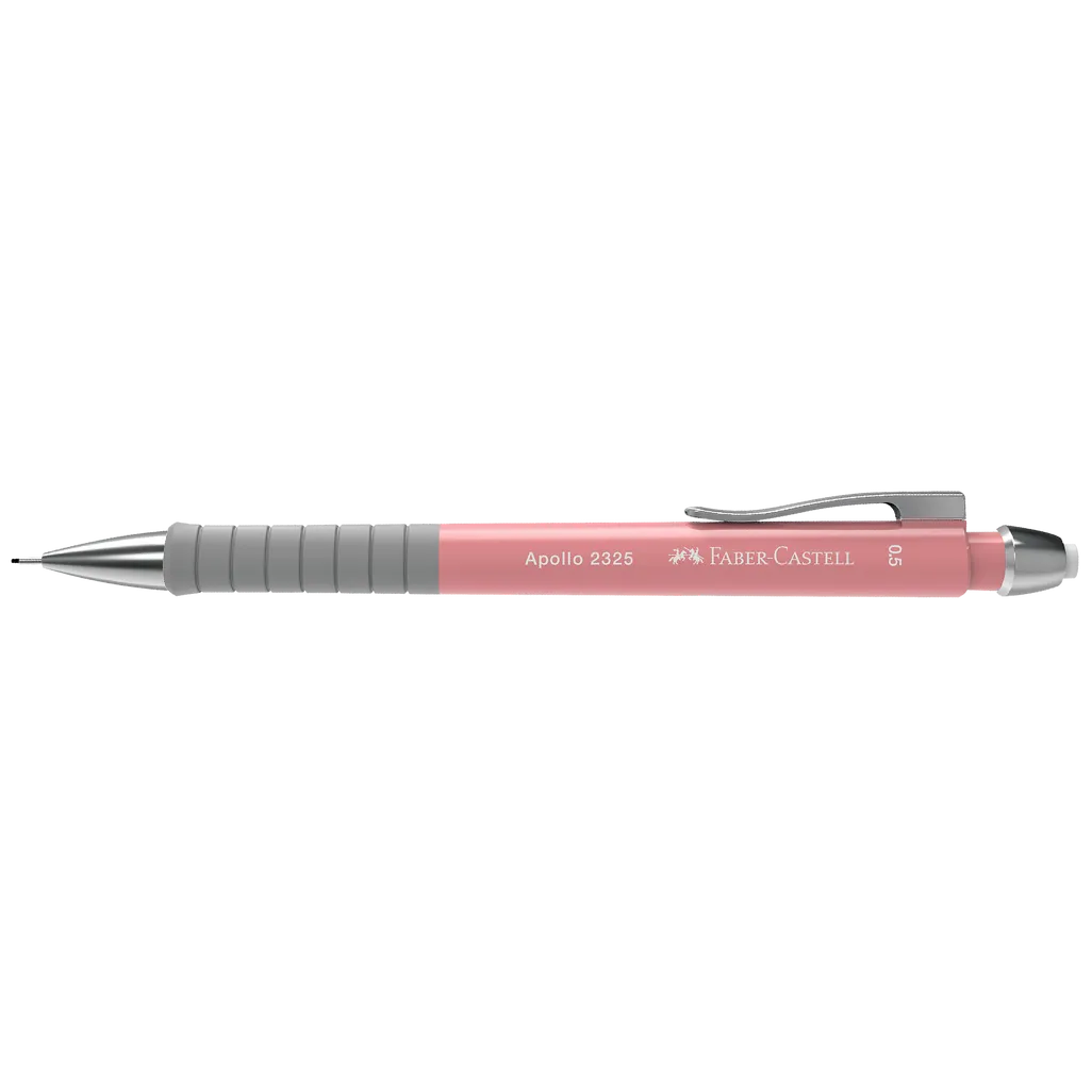 apollo mechanical pencil - 0.5mm rose barrel