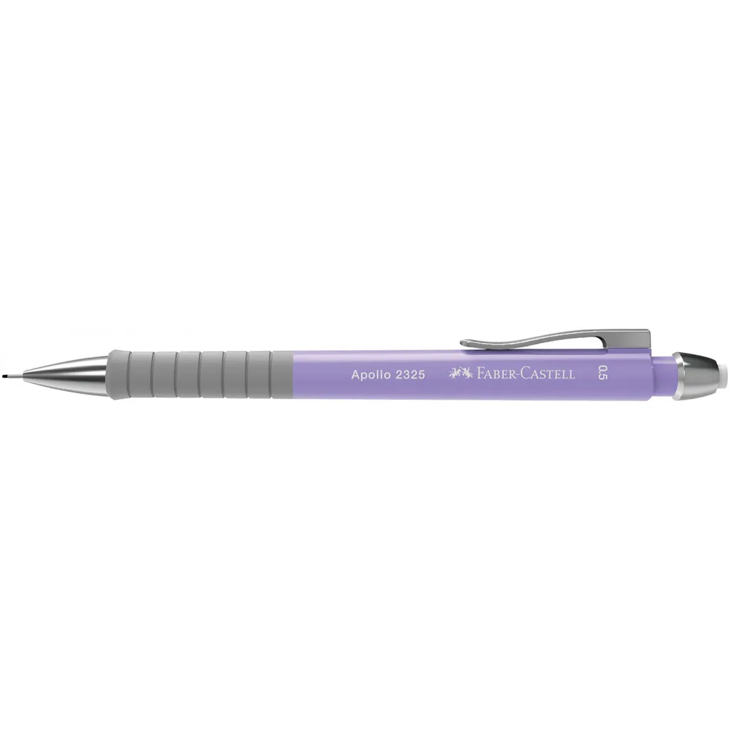 apollo mechanical pencil - 0.5mm lilac barrel