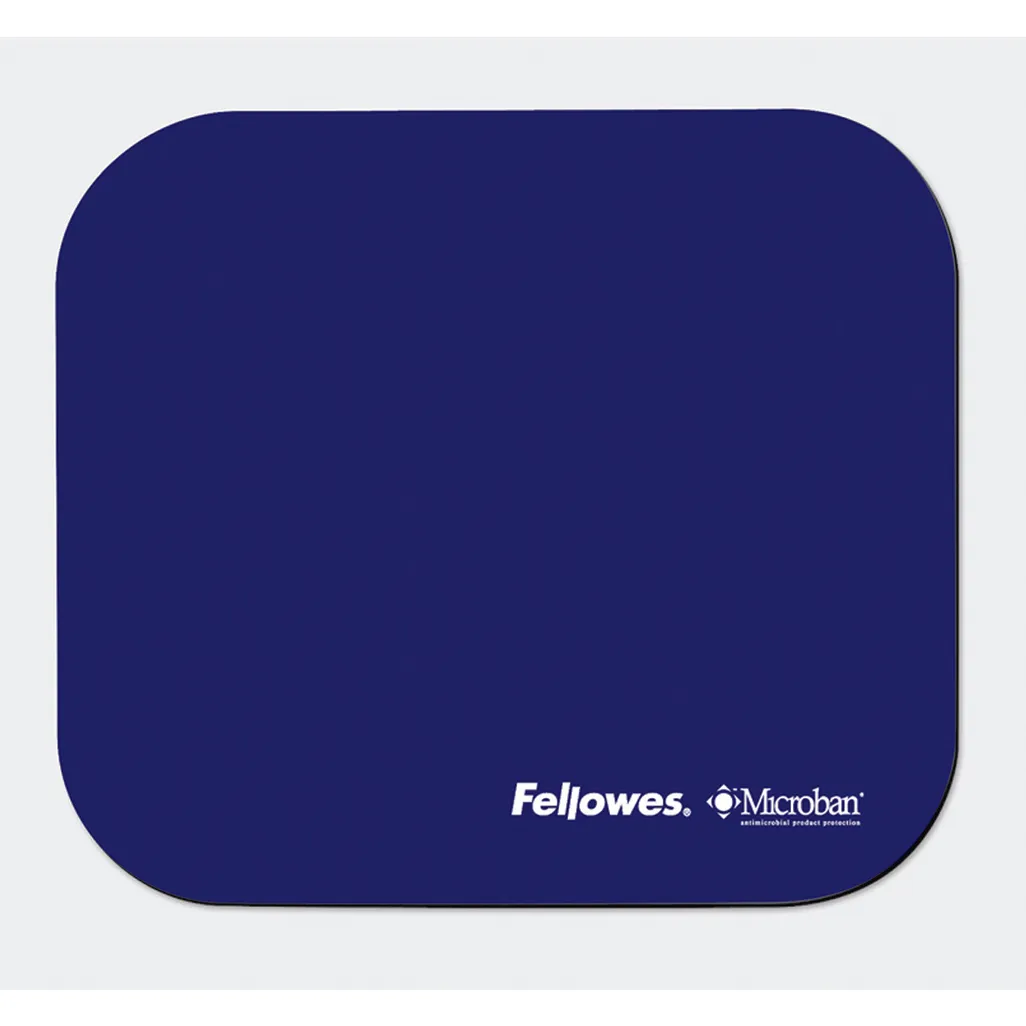 mousepads with microban® antibacterial protection - mousepad - blue