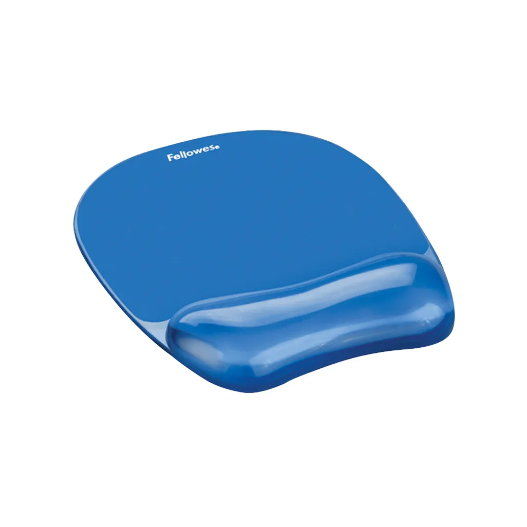health v™ crystals wrist support - mousepad wrist support - blue