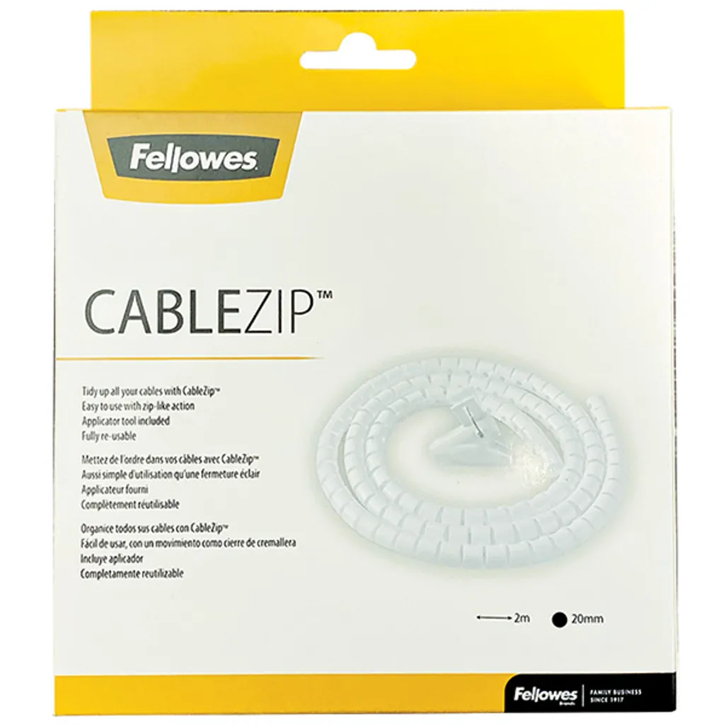 Cómo utilizar el organizador de cables CableZip™ de Fellowes® 