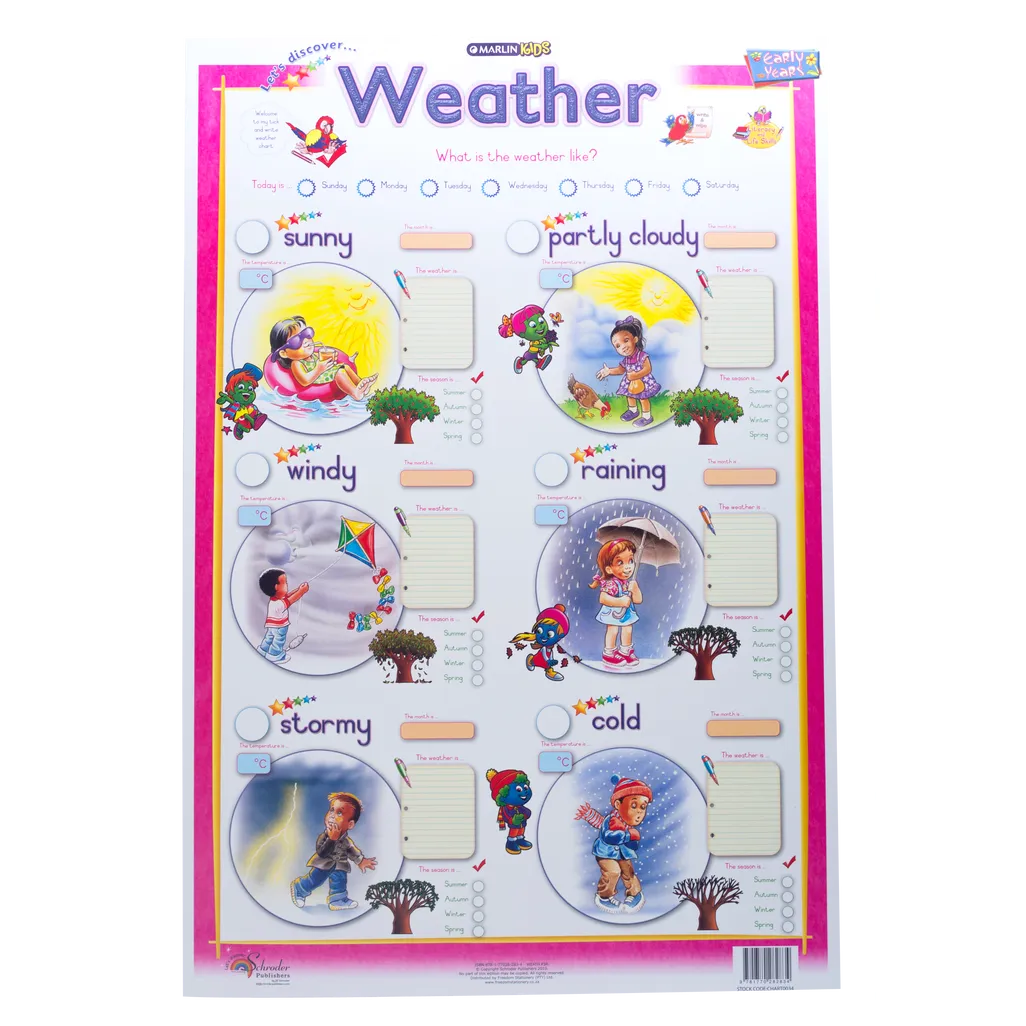 kids charts - weather | PMB Office National