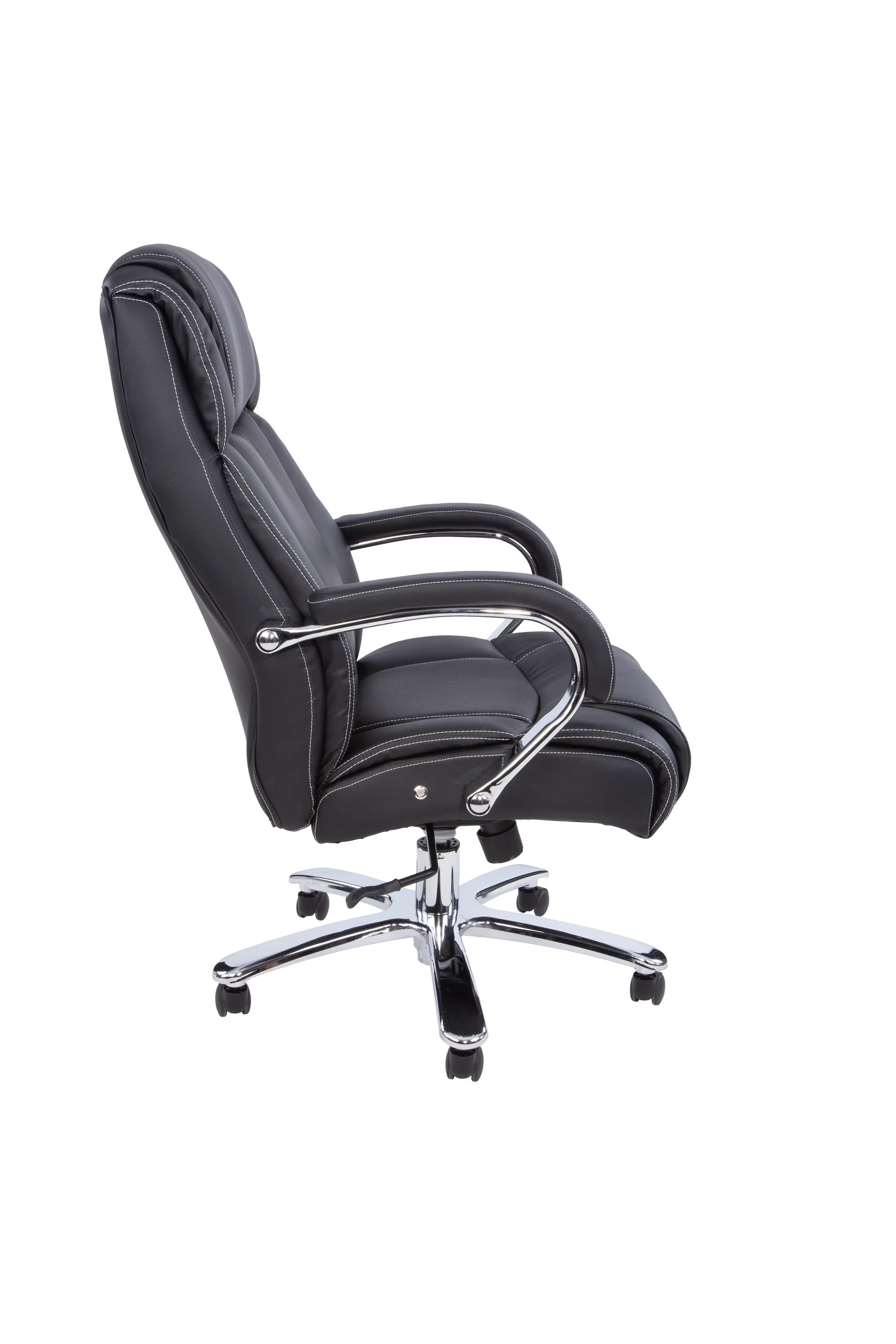 mambo heavy duty high back chair black bonded leather COE Office