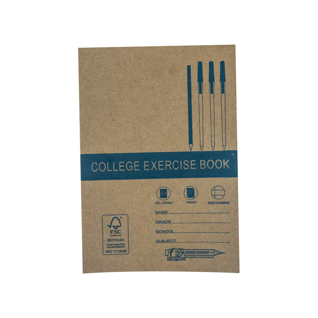 exercise books - a4 f&m 72 page
