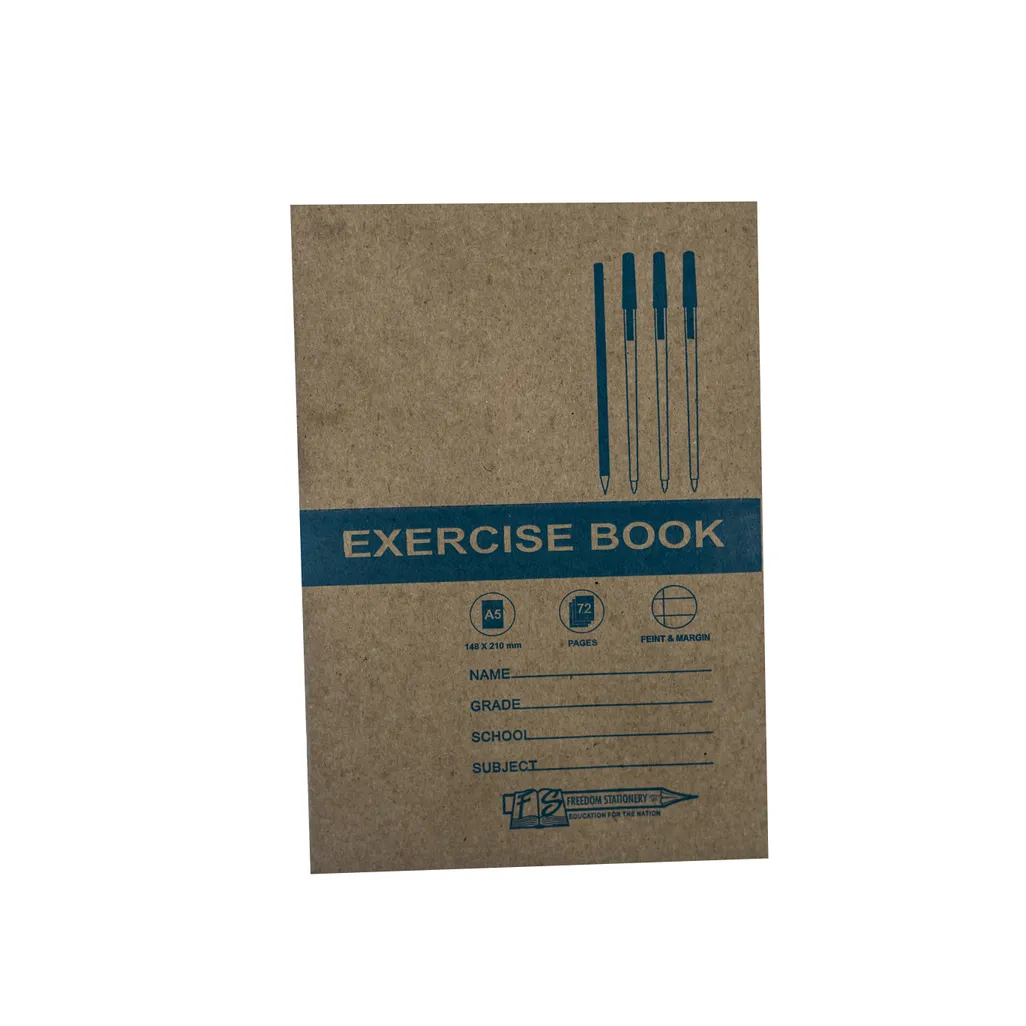 exercise books - a5 72pg