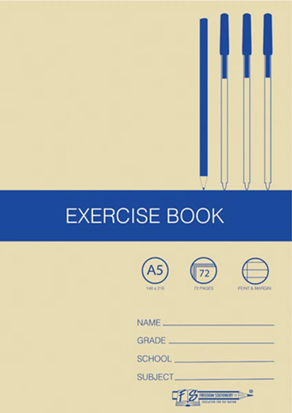 exercise books - a5 i&m 72 page | Apex Office National