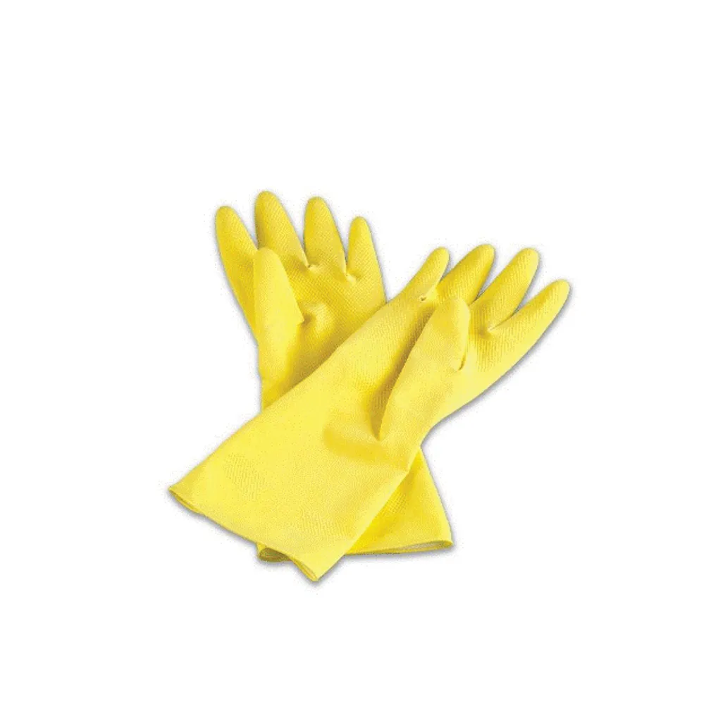 gloves - household glove - yellow