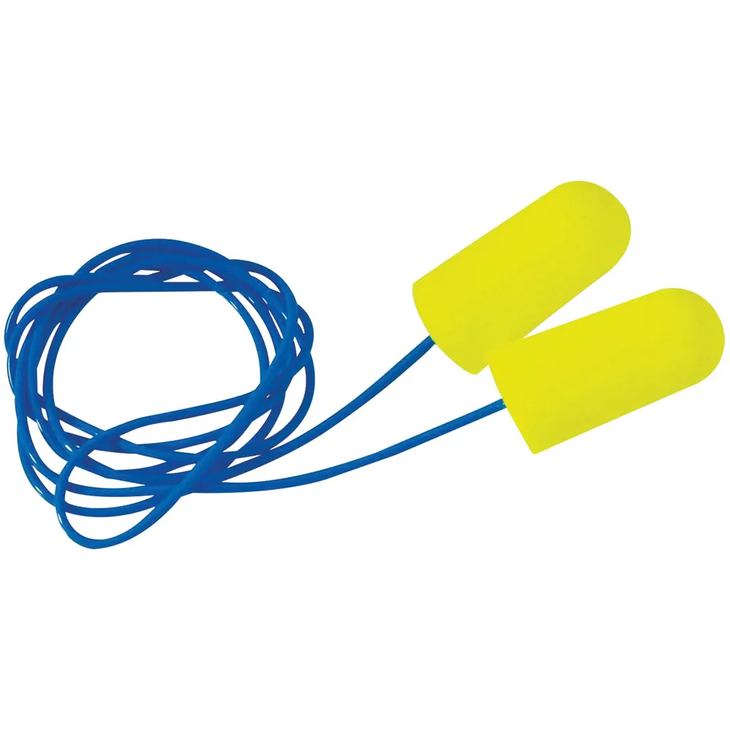 earplugs - disposable earplugs - yellow & red - 10 pack