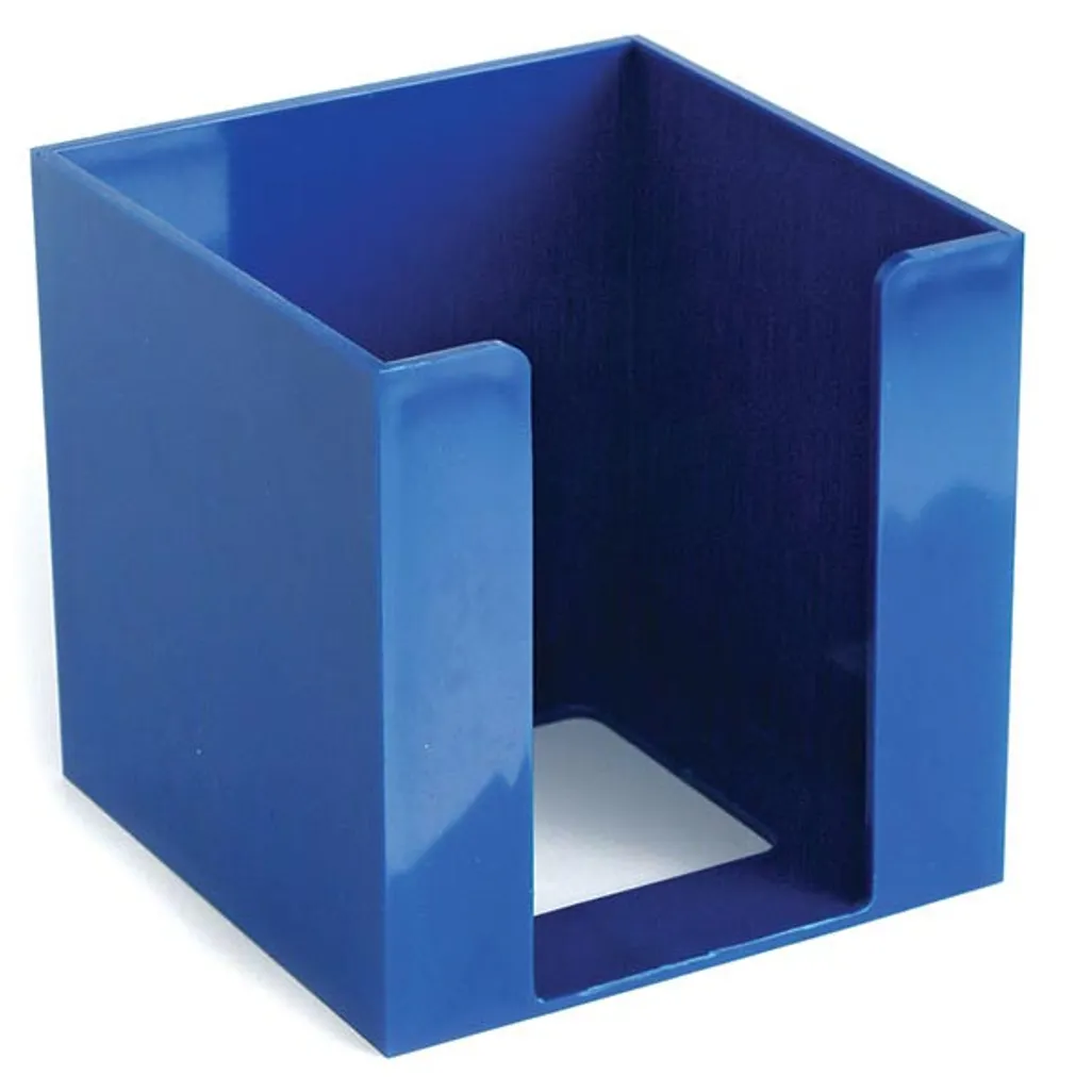 cube holder - 100 x 100 x 100mm - royal blue
