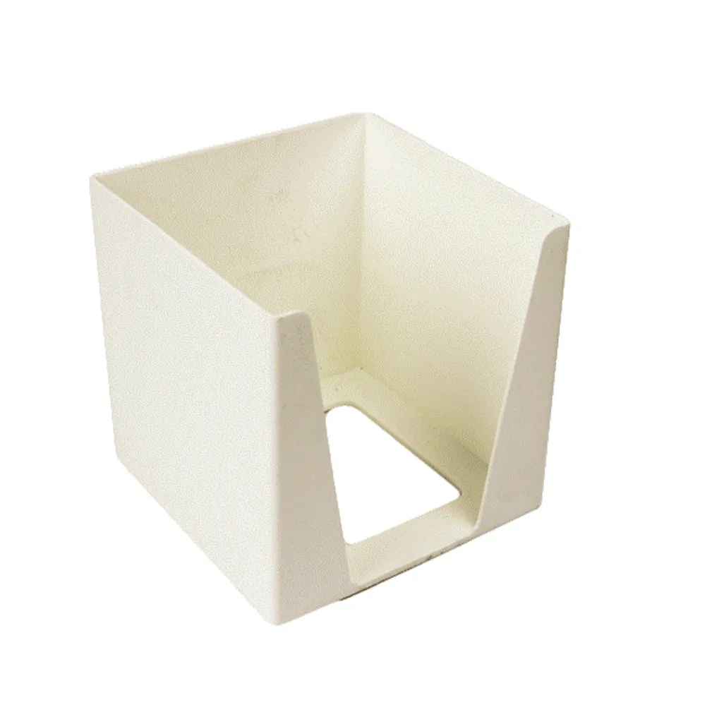 cube holder - 100 x 100 x 100mm - white