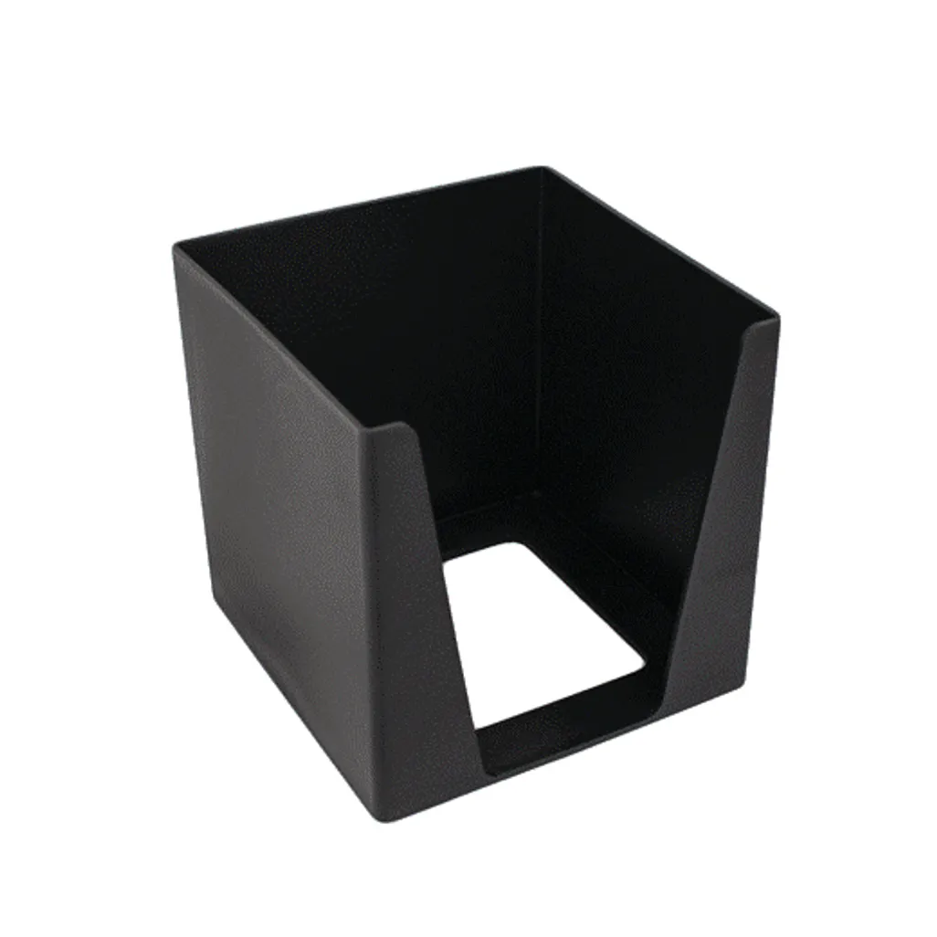cube holder - 100 x 100 x 100mm - black