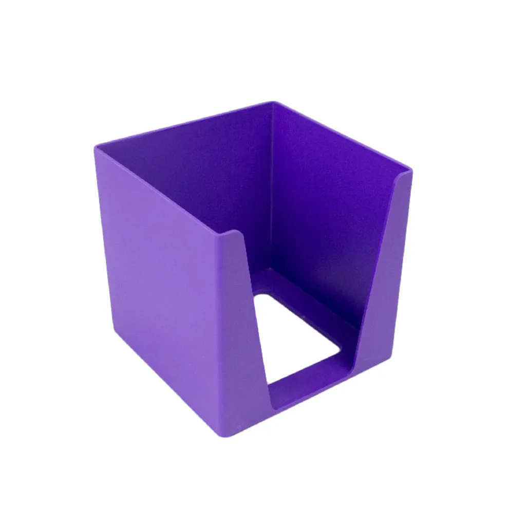 cube holder - 100 x 100 x 100mm - purple