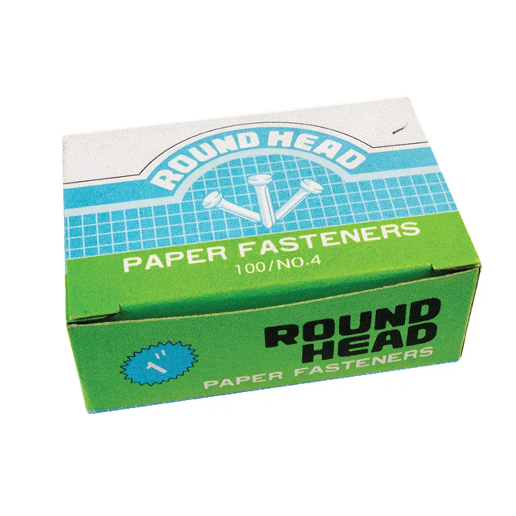 paper fasteners / split pins - no.4 24mm - 100 pack