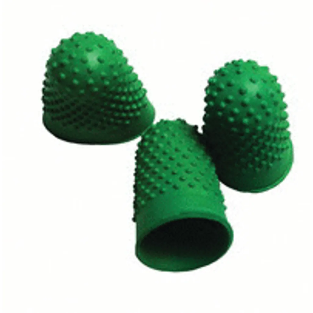 finger cones - s no.0 - green - 12 pack