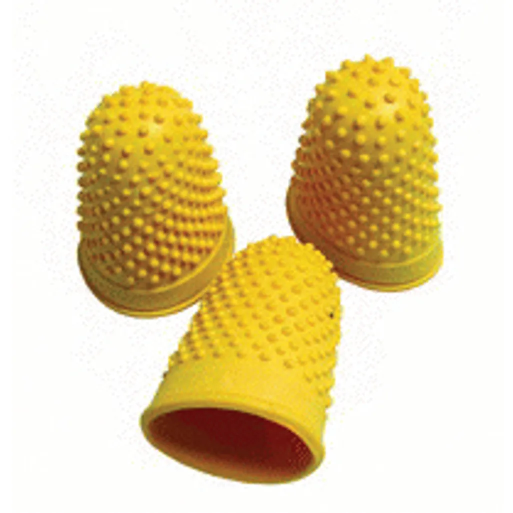 finger cones - l no.2 - yellow - 10 pack