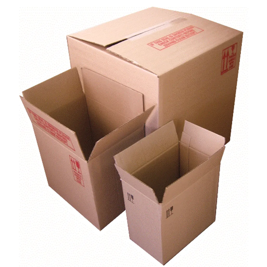 packaging cartons - no. 3 250 x 150 x 250mm - single wall