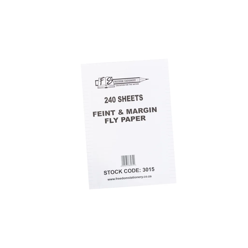 fly paper - f&m folded unpunched - 240 pack