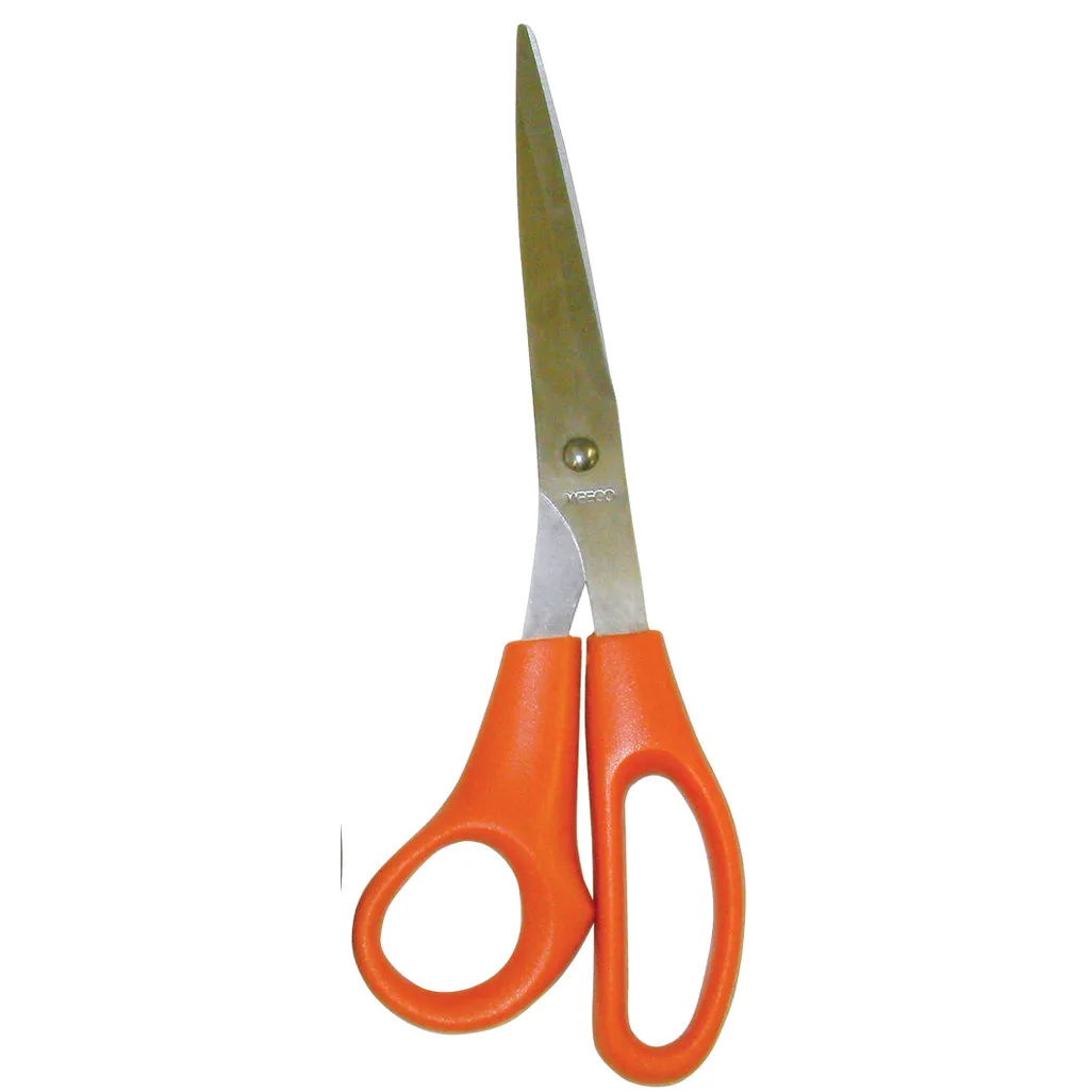 economy scissors - 21cm - orange