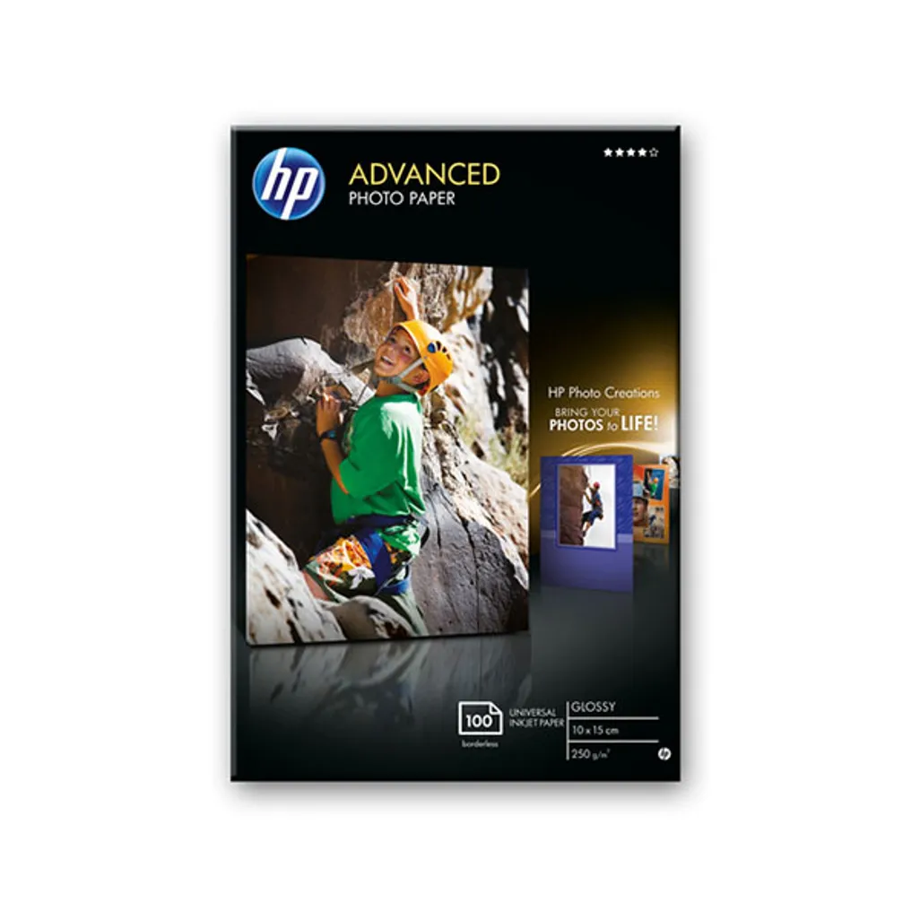 photo paper - advanced glossy 10 x 15cm 250gsm - 100 pack