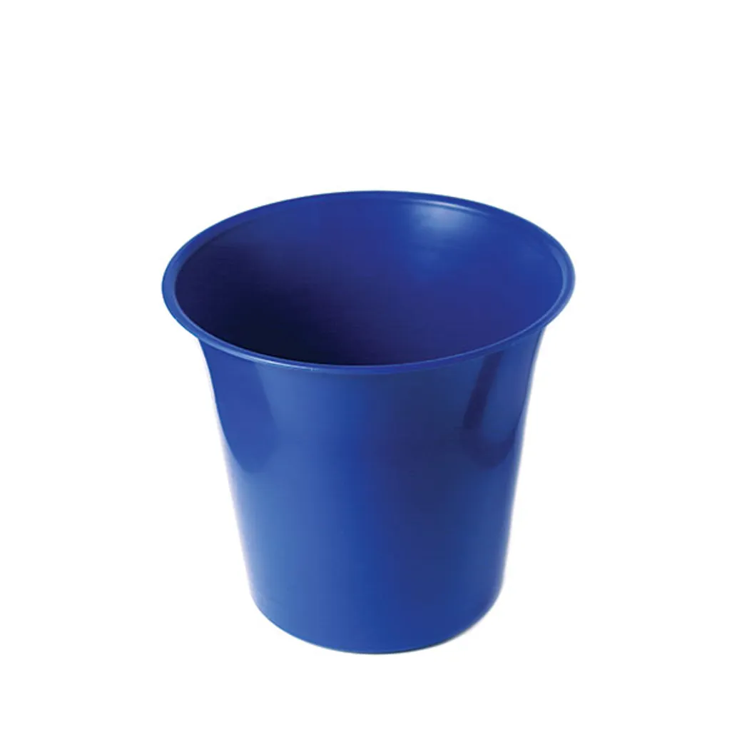 round wastebins - 10l - royal blue