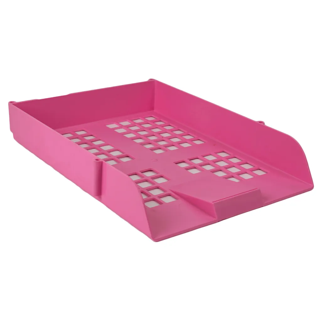 letter tray - pink