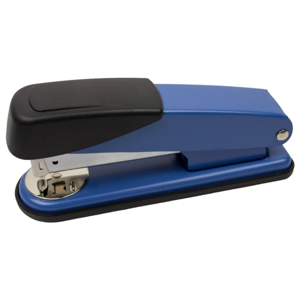 metal staplers - half strip - blue