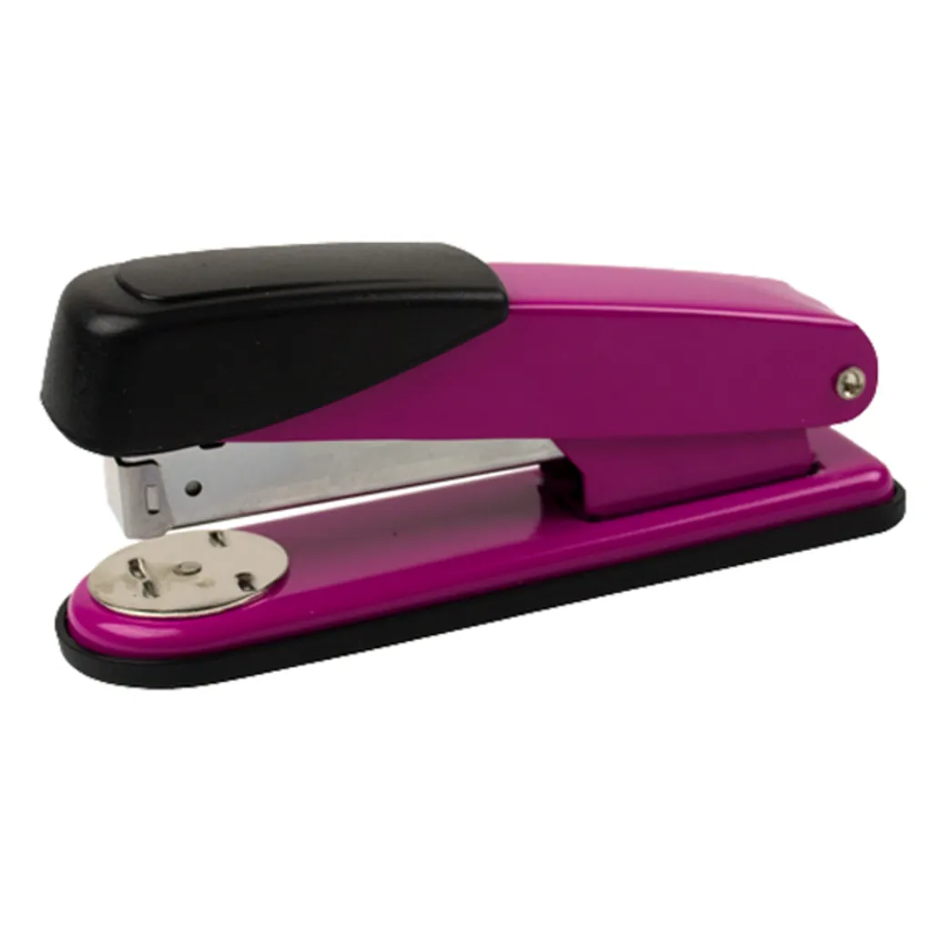 metal staplers - half strip - pink