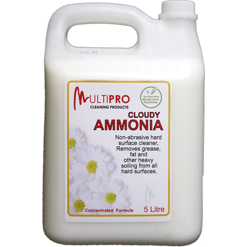 cleaning products - cloudy ammonia 5l