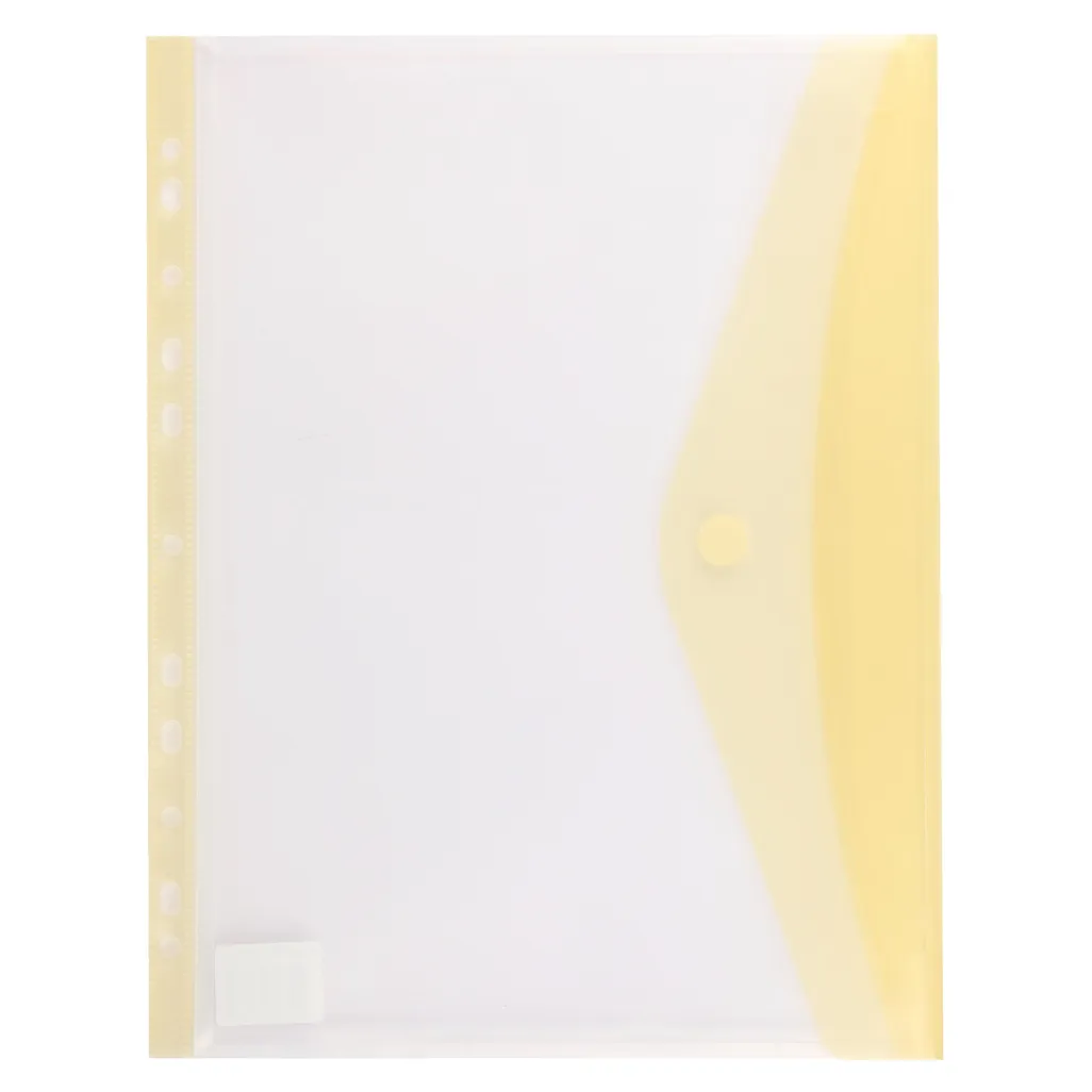 filing pockets - side loading - yellow