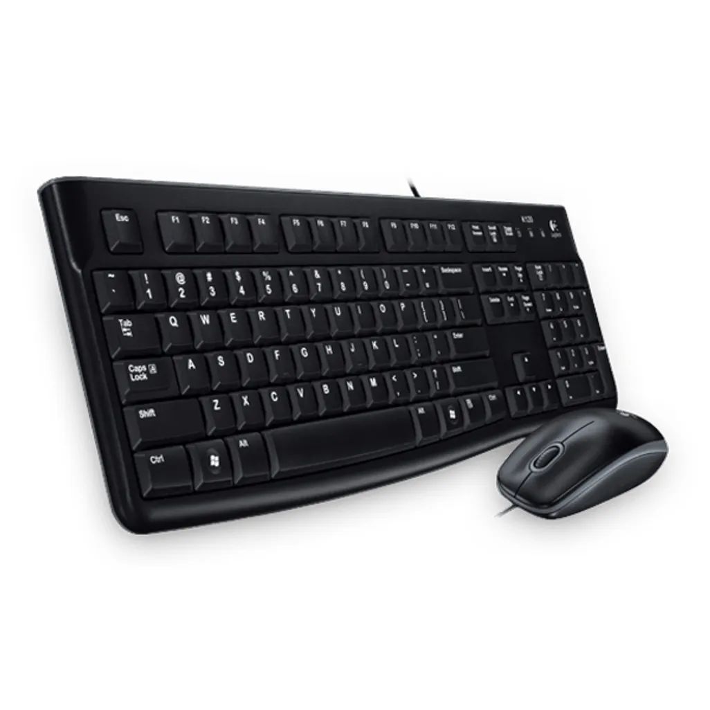 wired keyboard & mouse combo - mk120