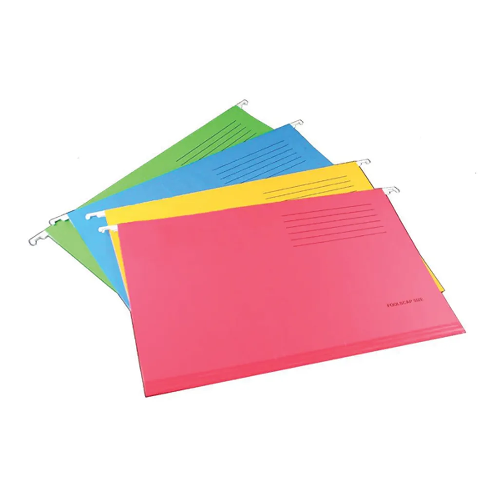 suspension files - foolscap - red - 25 pack