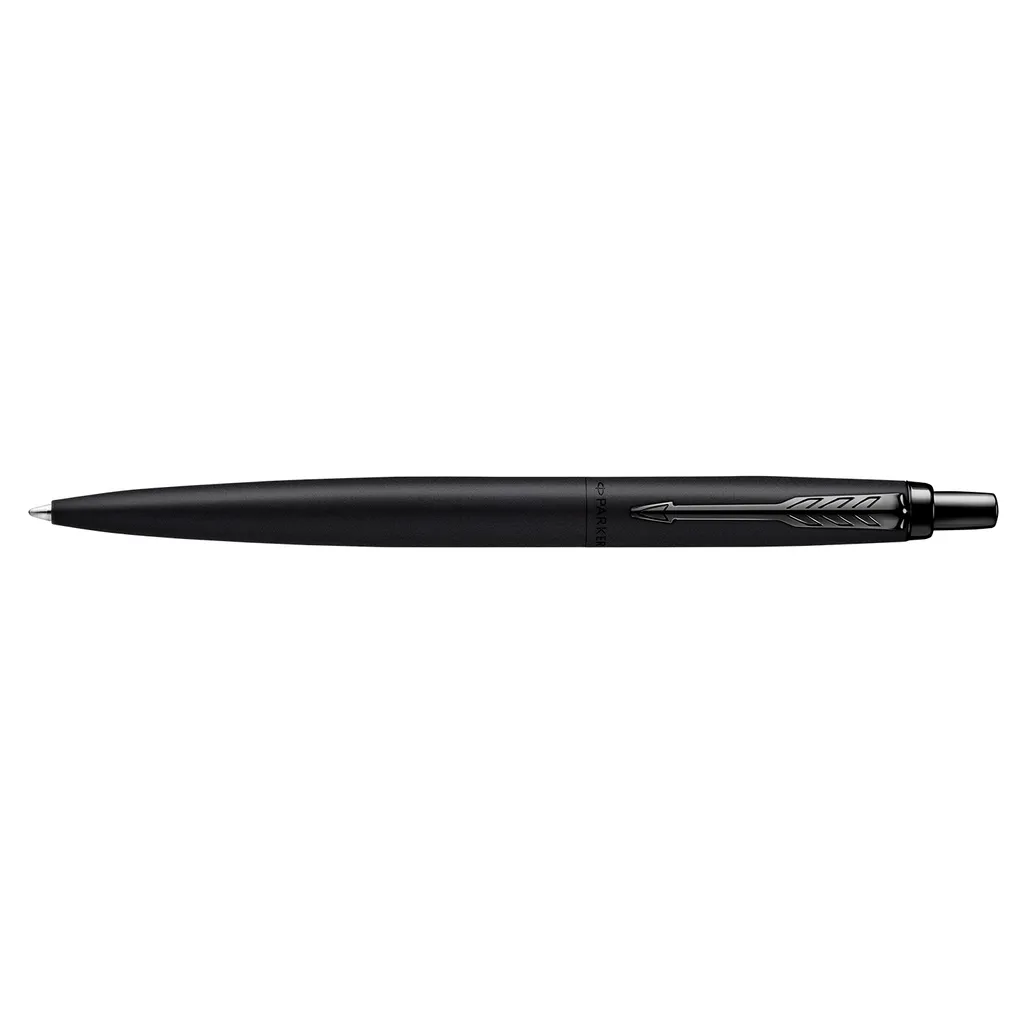 jotter ballpoint pen - 0.7mm monochrome black/black trim - blue