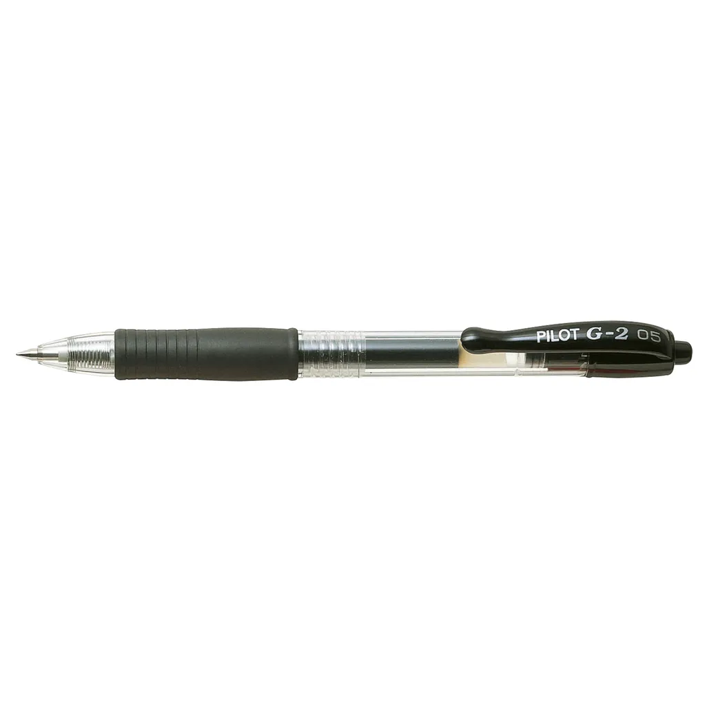 bl-g2 5 retractable gel rollerball pen - 0.5mm - black