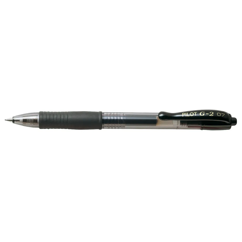 bl-g2 7 retractable gel rollerball pen - 0.7mm - black