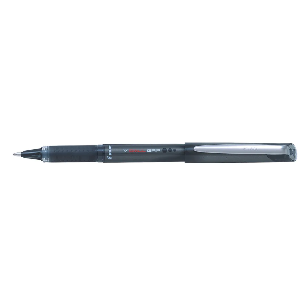 bln-vbg1.0 v ball liquid ink grip pen - 1.0mm - black