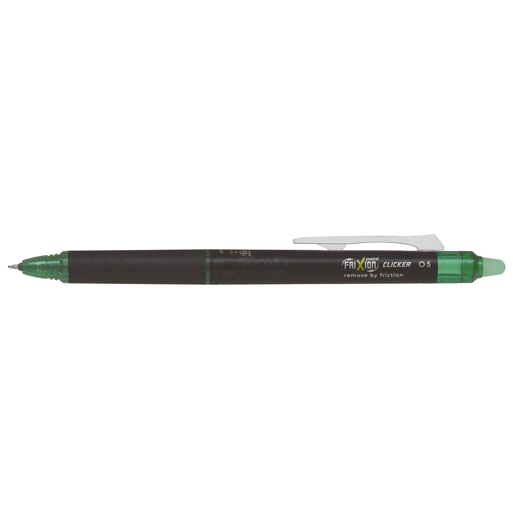 bl-rt-fr5 frixion ball clicker pen - 0.5mm - green