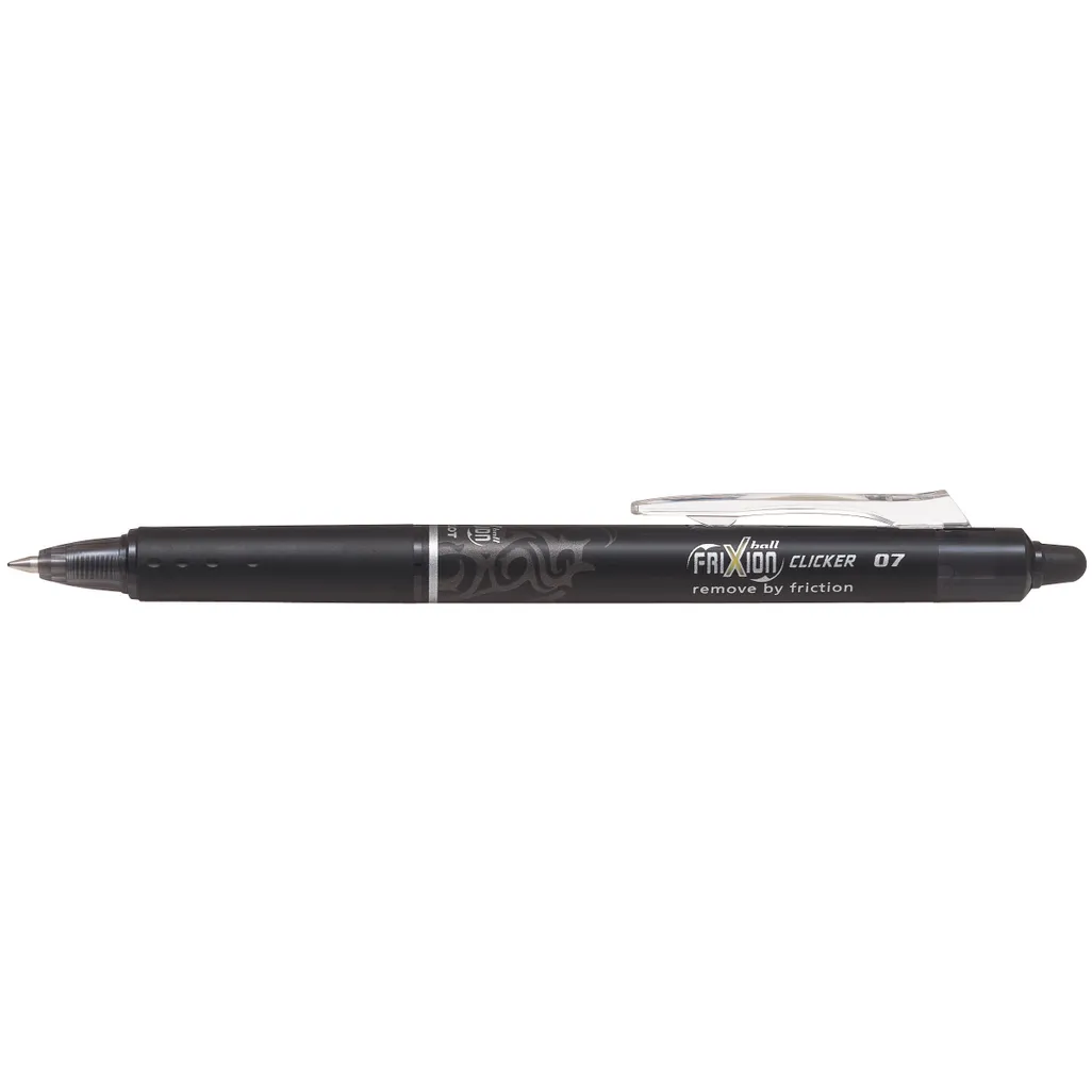 bl-rt-fr7 frixion ball clicker pen - 0.7mm - black